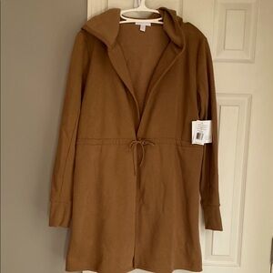 NWT - Beyond Yoga On the Go Cardigan, Toffee